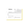 Blok na potvrdenky Herlitz 7876147 A6 80 listov