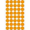 Univerzálne etikety HERMA 2254 žiarivo oranžová 19 mm okrúhle