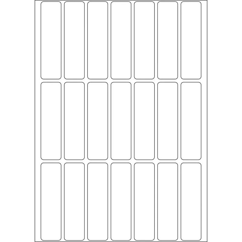 Univerzálne etikety HERMA 13x50 mm biela papier matný ručné popisovanie