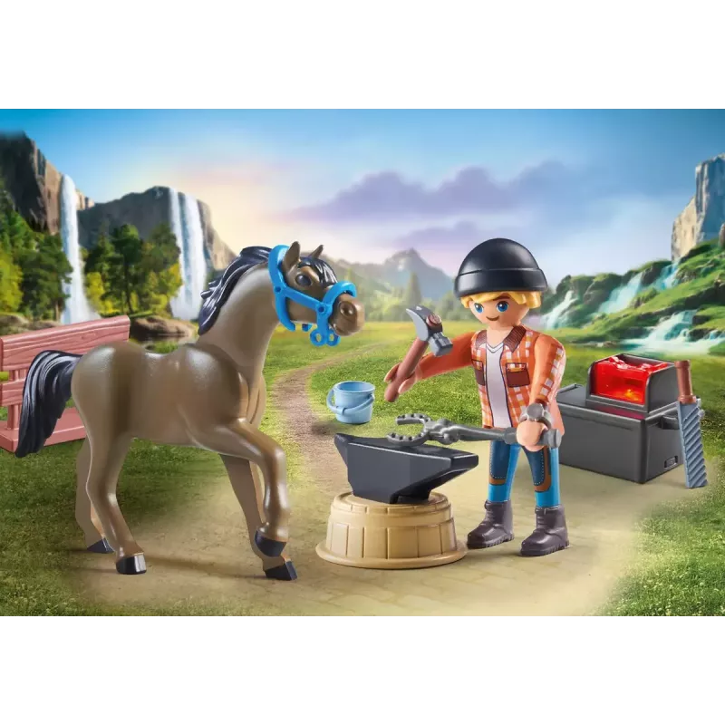 Hracia sada farma Playmobil 71357 viacfarebná pre vek 5-12