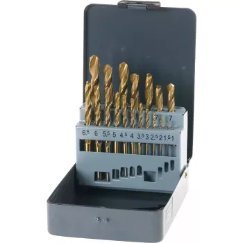 Sada vrtákov KWB 421856 19 kusov špirálových vrtákov 1,0 - 10 mm