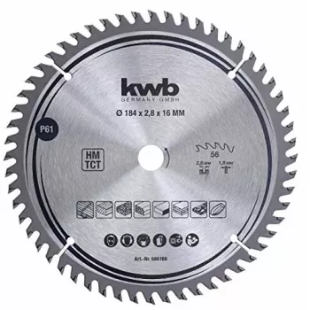 Kotúč píly KWB 586168 s tvrdokovovými hrotmi 1 kus