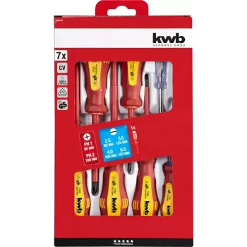Ručná sada skrutkovačov KWB 665307