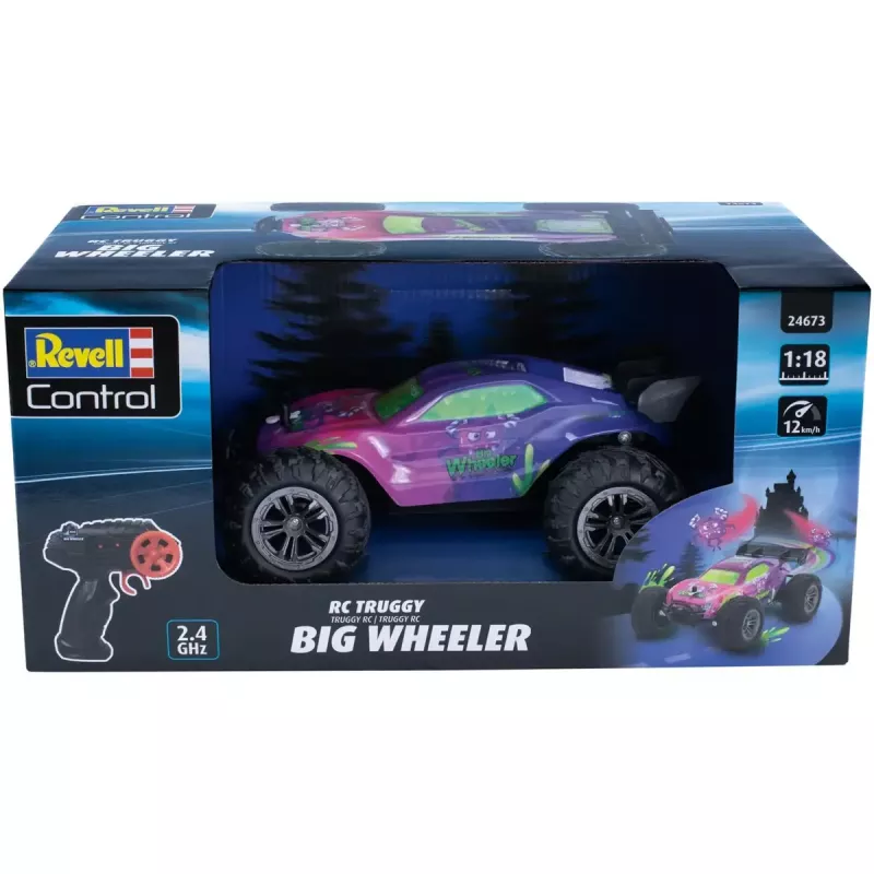 Diaľkovo ovládané auto REVELL Big Wheeler 24673 mierka 1:10 Off-Road