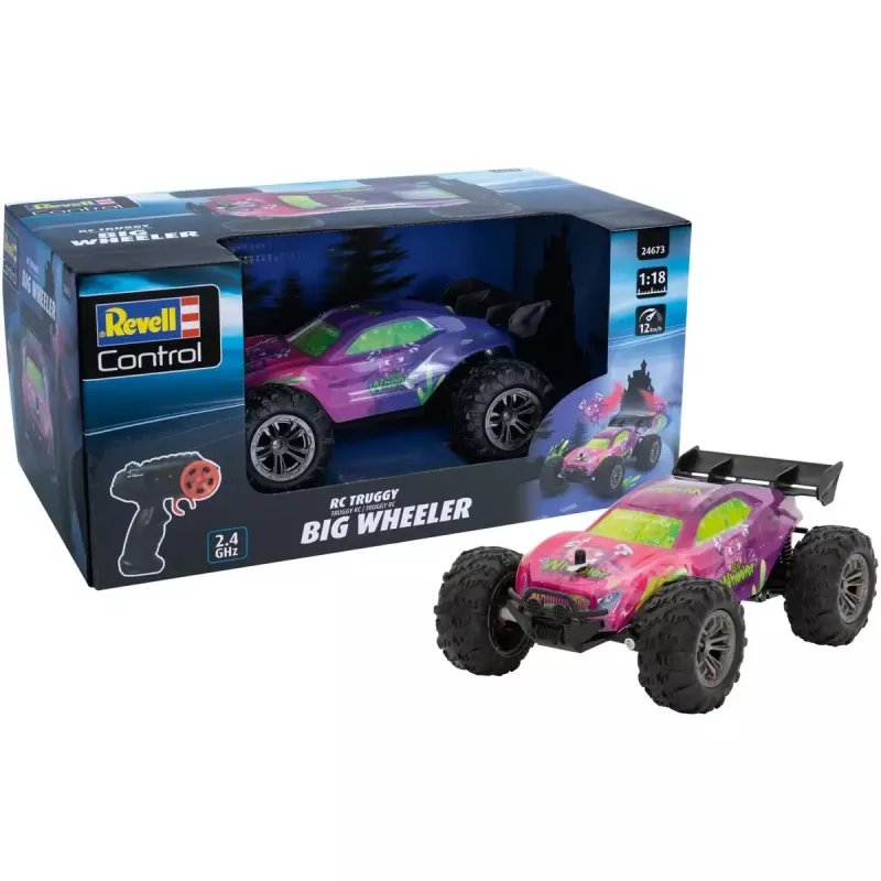 Diaľkovo ovládané auto REVELL Big Wheeler 24673 mierka 1:10 Off-Road