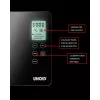 Unold 48845 zmrzlinovač kompresorový zmrzlinovač 2 L 180 W čierna, nehrdzavejúca oceľ
