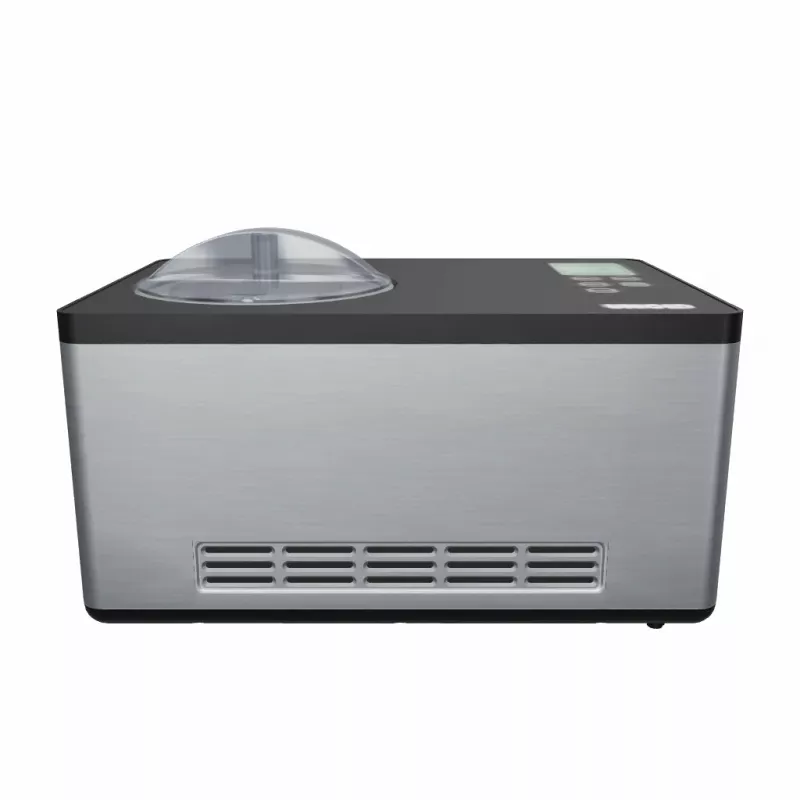 Unold 48845 zmrzlinovač kompresorový zmrzlinovač 2 L 180 W čierna, nehrdzavejúca oceľ