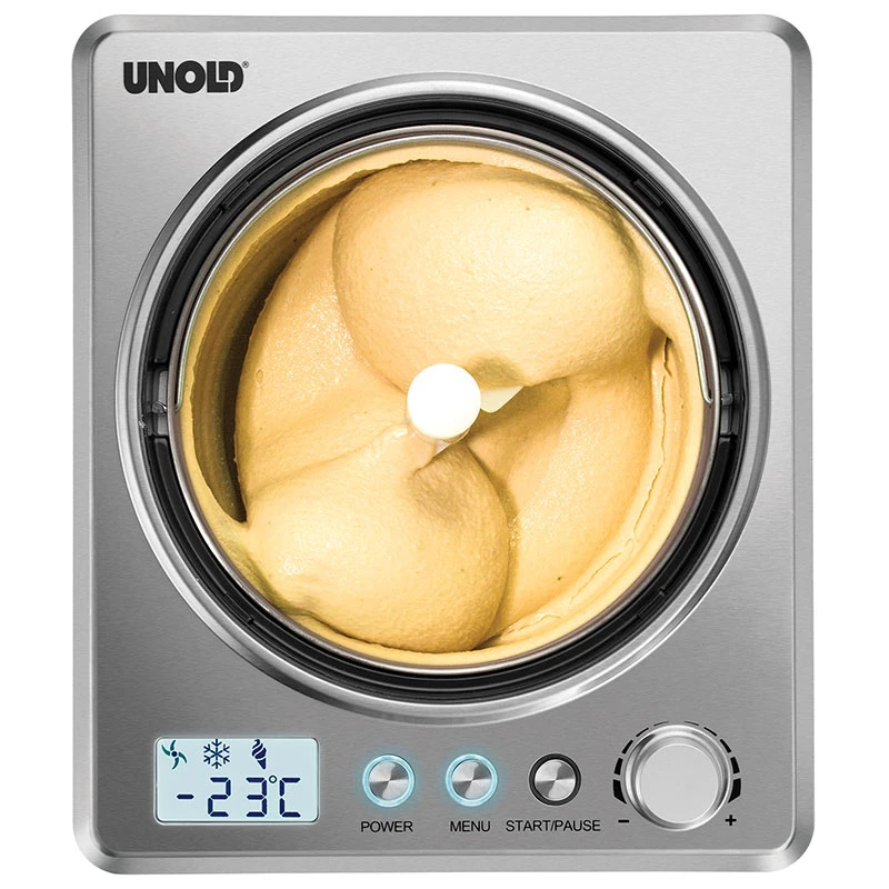 Unold Pro Plus kompresorový zmrzlinovač 2,5 L 250 W nehrdzavejúca oceľ