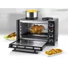 Unold Small kitchen all in one, voľne stojaci sporák, čierna, otočný regulátor, čierna, kov, sklo