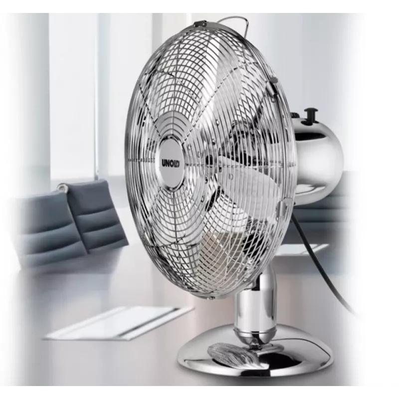 Unold 86830 domáci ventilátor chróm