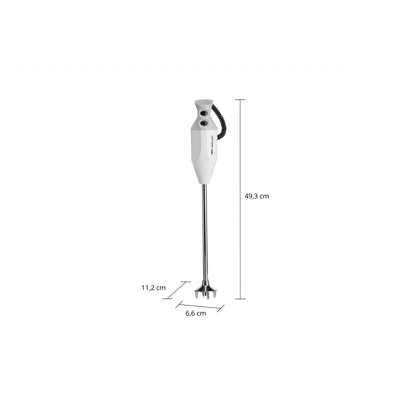 ESGE G 350 Gastro Max, tyčový mixér, 3,5 m, 350 W, sivá, biela