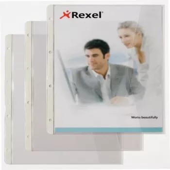 Rexel zakladač s klopným viečkom, 210 x 297 mm (A4), transparentný, 0,13 mm, 233 mm, 301 mm, 2 mm