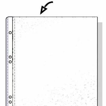 Rexel A6 PP vrecko 80 mikrónov hore otvorené embosované, A6, transparentné, 125 mm, 20 mm, 150 mm, 109 g