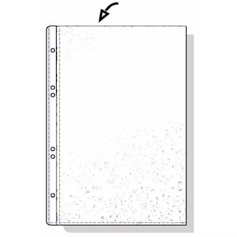 Rexel A6 PP vrecko 80 mikrónov hore otvorené embosované, A6, transparentné, 125 mm, 20 mm, 150 mm, 109 g
