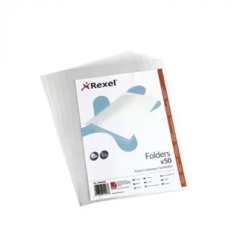 Rexel Crystal L zakladač A4 číry (50), 210 x 297 mm (A4), transparentný, polypropylén (PP), 221 mm, 312 mm, 15 mm