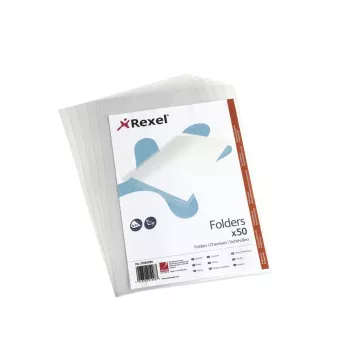 Rexel Crystal L zakladač A4 číry (50), 210 x 297 mm (A4), transparentný, polypropylén (PP), 221 mm, 312 mm, 15 mm