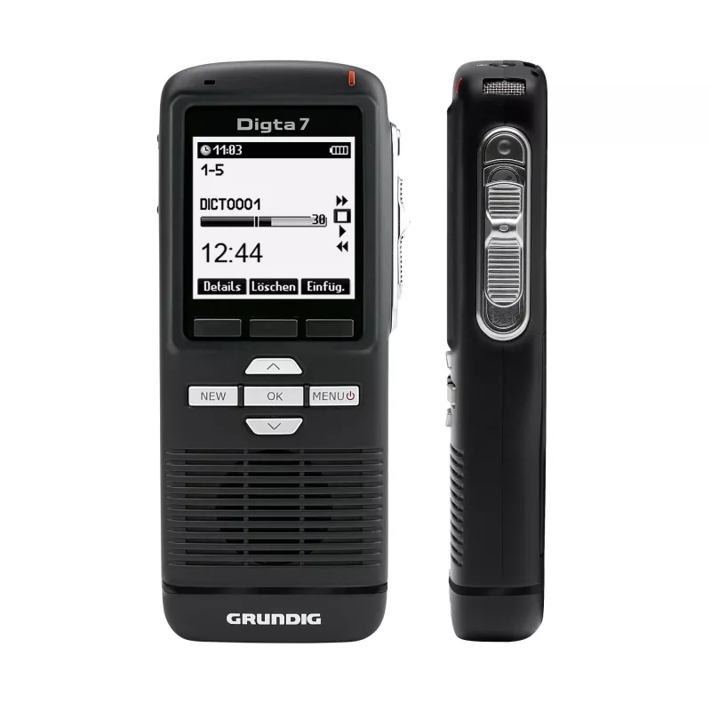 Grundig Digta 7 Stand-Alone-Kit interná pamäť a flash pamäťová karta čierna