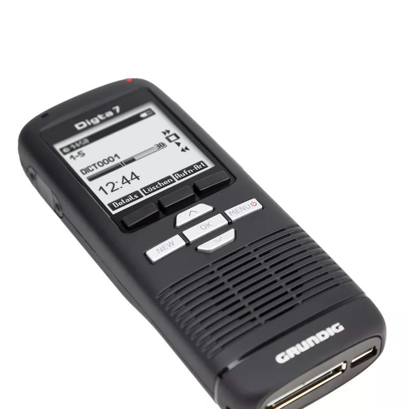 Grundig Digta 7 Stand-Alone-Kit interná pamäť a flash pamäťová karta čierna