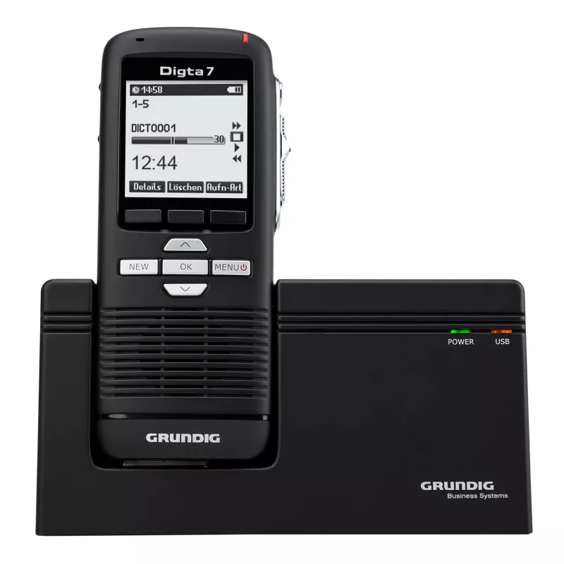 Grundig Digta 7 Stand-Alone-Kit interná pamäť a flash pamäťová karta čierna