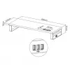 Equip 650881 stolový stojan na monitor s USB