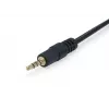 Equip 147943 audiokábel 1,5 m 2 x 3,5 mm 3,5 mm čierna