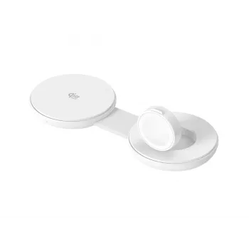 Conceptronic GORGON04W 2-in-1 skladacia magnetická Qi2 25W bezdrôtová nabíjačka
