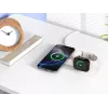 Conceptronic GORGON04W 2-in-1 skladacia magnetická Qi2 25W bezdrôtová nabíjačka