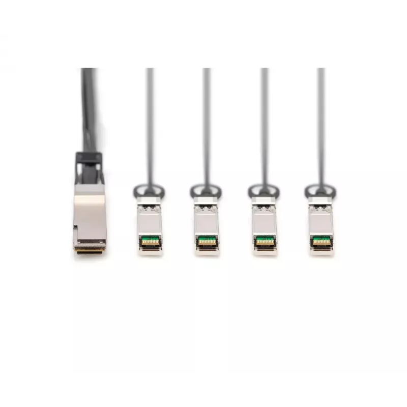 Digitus 40G QSFP+ to 4XSFP+ Direct Attach kábel 2m