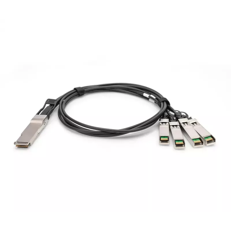 Digitus 40G QSFP+ to 4XSFP+ Direct Attach kábel 2m