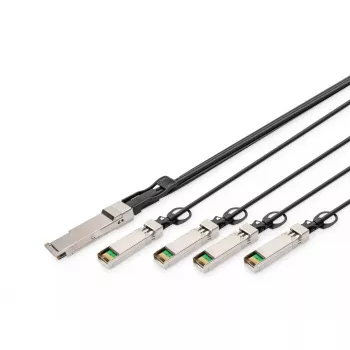 Digitus 40G QSFP+ to 4XSFP+ Direct Attach kábel 2m