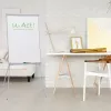 Flipchart voľne stojaci Franken FC93 700 x 1000 mm sivý