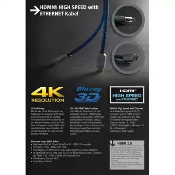 HDMI kábel S/CONN 1,0 m