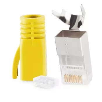 Konektor kábla RJ-45 ShiverPeaks 72067-Y žltý