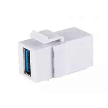 Keystone modul ShiverPeaks S/CONN 08-10042 uhlový USB A biely