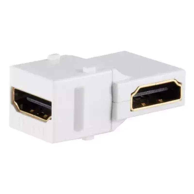 Keystone modul ShiverPeaks S/CONN 08-10051 zahnutý biely HDMI