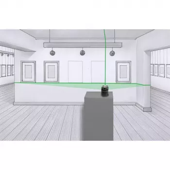 Čiarový laser Laserliner PocketCross-Laser 2G horizontálny vertikálny viacfarebný