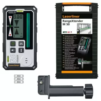 Laserový diaľkomer Laserliner RangeXtender M50 čierna 50m dosah