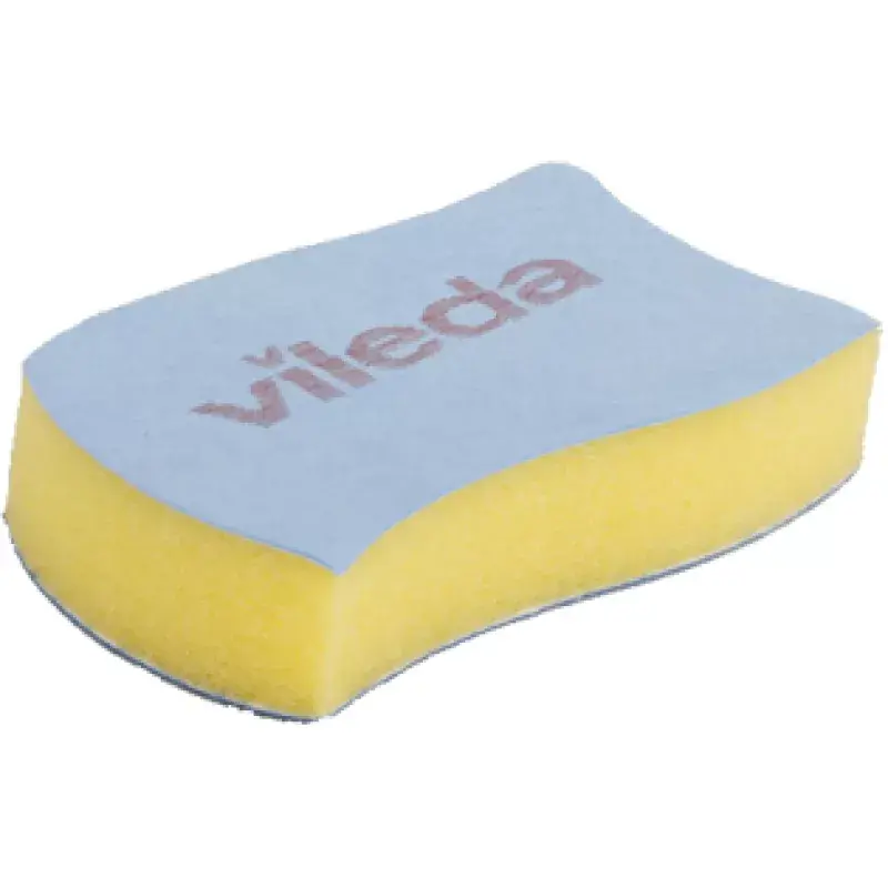 Čistiace podložky Vileda Glitzi Ceran modrá žltá 2 ks