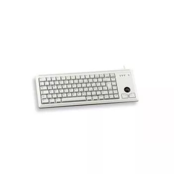 CHERRY G84-4400 klávesnica univerzálna USB AZERTY francúzska sivá