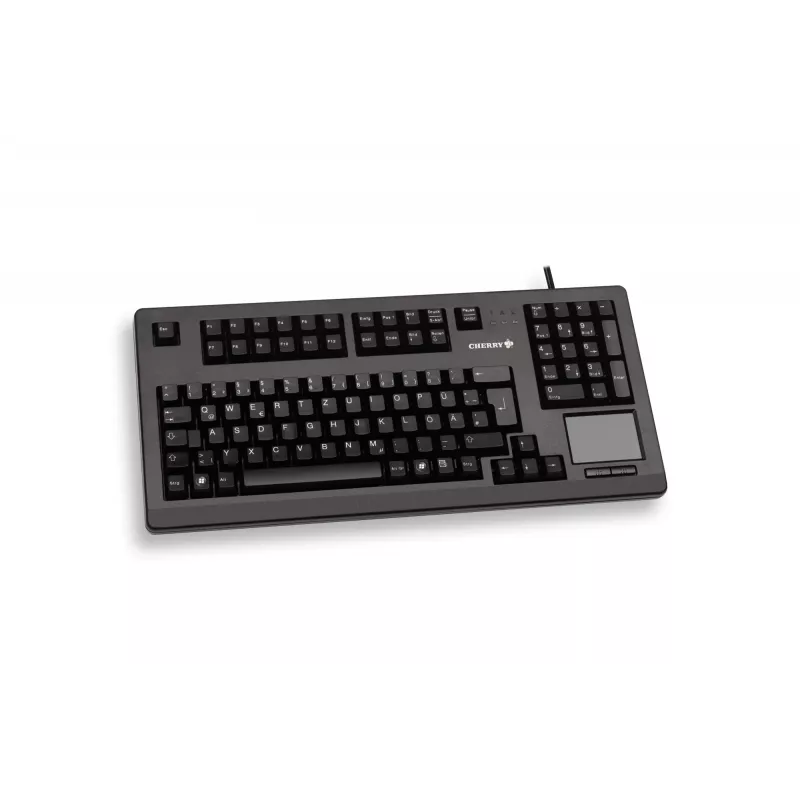 CHERRY TouchBoard G80-11900 drôtová klávesnica s touchpadom, čierna, USB, (QWERTY – UK)