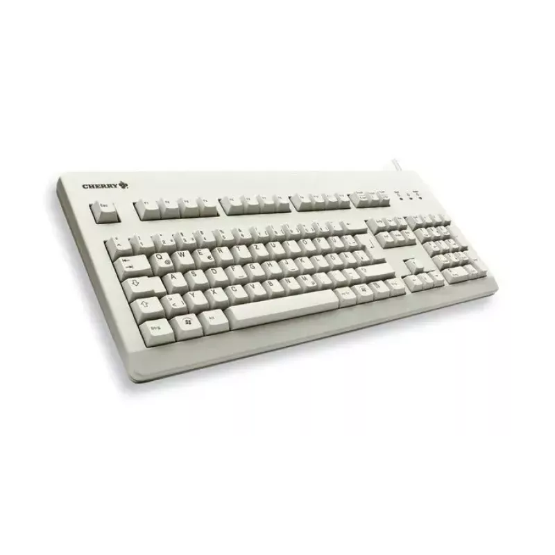 CHERRY G80-3000 klávesnica univerzálna USB QWERTY US anglická sivá