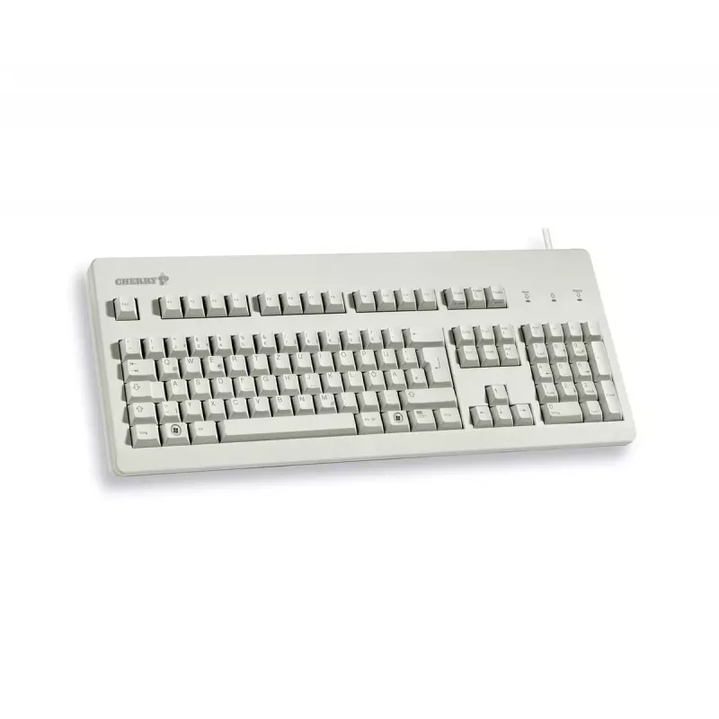 CHERRY G80-3000 klávesnica univerzálna USB QWERTY US anglická sivá
