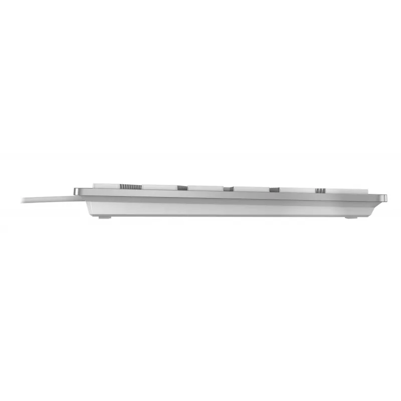 CHERRY KC 6000 slim FOR MAC drôtová klávesnica, strieborná/biela, USB (QWERTY – UK)