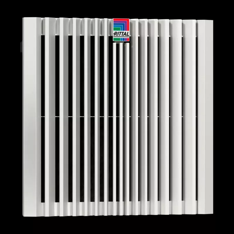 Príslušenstvo racku Rittal 3244.800 vstavaný ventilátor 770 m³/h, 1 ventilátor, plastové puzdro, biela