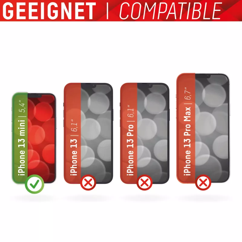 Displex Full Cover ochranné sklo displeja Apple iPhone 13 mini tvrdené sklo