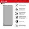 Displex Privacy Screen Protector (10H) pre Samsung Galaxy S22/S23, Eco montážny rám, filter proti zvedavým pohľadom