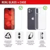Displex ochranná fólia displeja + puzdro pre Apple iPhone 16 Plus, Eco montážny rám, proti škrabancom