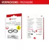 Displex Full Cover sklo kamery iPhone 15/15 Plus, 10H, úplná ochrana kamery, Quick Mount, 2 ks