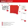 Displex Full Cover sklo kamery iPhone 15/15 Plus, 10H, úplná ochrana kamery, Quick Mount, 2 ks
