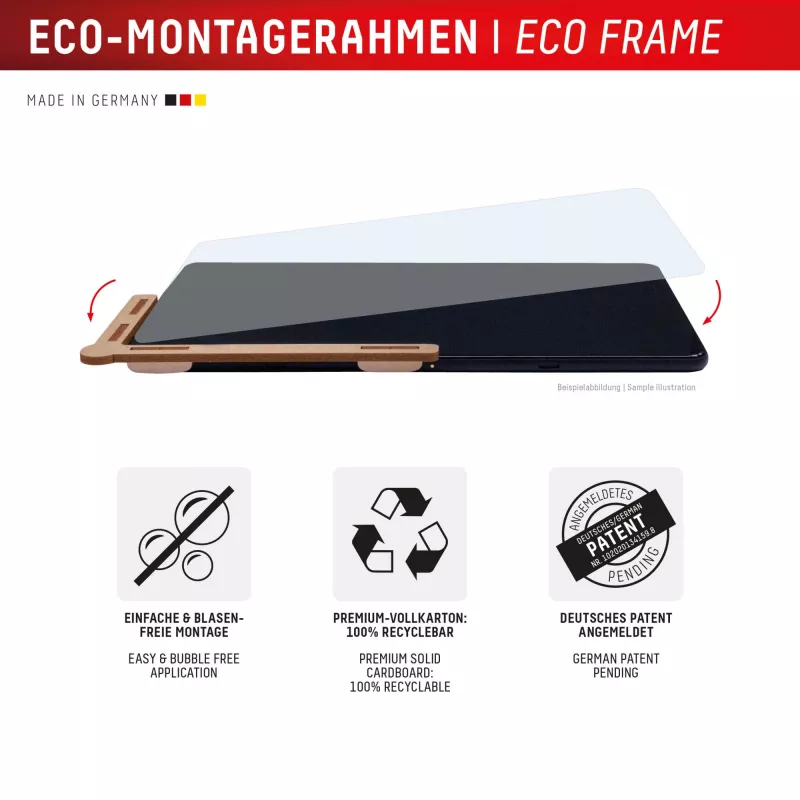 Displex Tablet Glass (9H) pre Samsung Galaxy Tab S11, Eco montážny rám, odolné proti rozbitiu